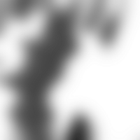 Gradual blending transitions shapes into a smooth transparent gradient png