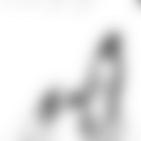 Shapes dissolve into a seamless transparent gradient through smooth blending png