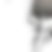 Shapes gradually dissolve into a seamless transparent gradient png