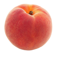 Fresh ripe peach on a white background isolated transparent png