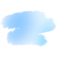 Illustration Of Bold Blue Grunge Strokes That Transition Seamlessly Into A Soft Gradient png