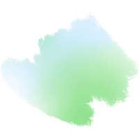 Rough Textured Green Blue Gradient Strokes In An Illustration With Grunge Elements png