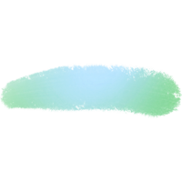 Illustration Of Soft Green Blue Gradient Strokes Layered With Textured Grunge Brush Effects png