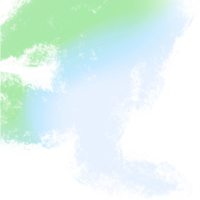 Gorgeous Green Gradient Strokes Blending Into Rough Raw Grunge Marks png