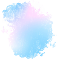 Hand Drawn Pink Blue Gradient Brush Strokes With Rugged Gritty Grunge Edges png