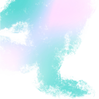Green Pink Blue Gradient Brush Strokes Merging Into Rugged Textured Hand Drawn Grunge Marks png