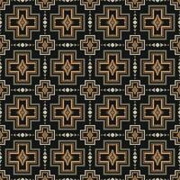 Vintage Native American pattern. Aztec southwestern geometric shape seamless pattern. Ethnic geometric pattern use for fabric, textile, home decoration elements, upholstery, wrapping. vector
