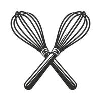 Dynamic Whisked Design Illustration vector