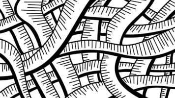 Black and white hand drawn abstract background, doodle abstract background vector