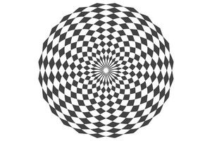 Mind-Bending Optical Illusion Backgrounds for Creative Use vector
