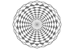 Abstract Optical Illusion Seamless Patterns vector