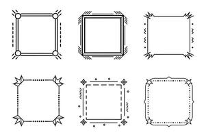 AI-Designed Frames for Digital Art and Photography vector