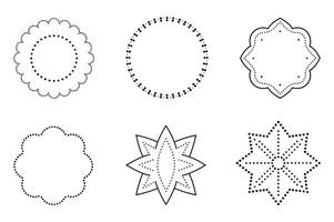 Abstract Shapes for Contemporary Design vector