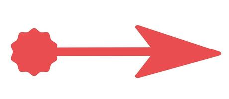 Long arrows icon trendy long arrows left and right in flat style. Replaceable design. For your apps, websites and UI or UX design vector