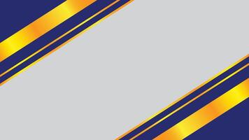 Abstract background design in modern style with gold and blue colors vector
