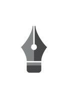 simple pen icon for design vector