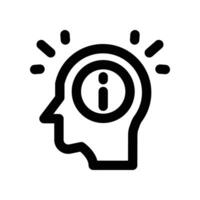 customer icon. line icon for your website, mobile, presentation, and logo design. vector