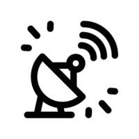 antenna icon. line icon for your website, mobile, presentation, and logo design. vector