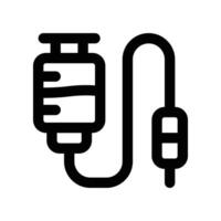 transfusion icon. line icon for your website, mobile, presentation, and logo design. vector