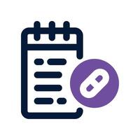 formula icon. dual tone icon for your website, mobile, presentation, and logo design. vector
