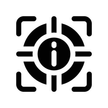 troubleshooting icon. glyph icon for your website, mobile, presentation, and logo design. vector