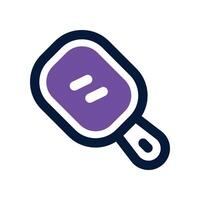 hand mirror icon. dual tone icon for your website, mobile, presentation, and logo design. vector