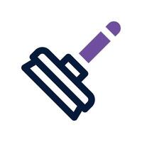 wiper icon. dual tone icon for your website, mobile, presentation, and logo design. vector