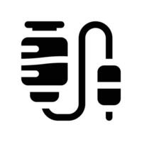 transfusion icon. glyph icon for your website, mobile, presentation, and logo design. vector