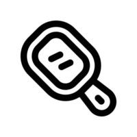hand mirror icon. line icon for your website, mobile, presentation, and logo design. vector