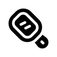 hand mirror icon. glyph icon for your website, mobile, presentation, and logo design. vector
