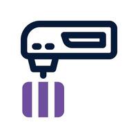 mixer icon. dual tone icon for your website, mobile, presentation, and logo design. vector