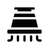 extraction fan icon. glyph icon for your website, mobile, presentation, and logo design. vector