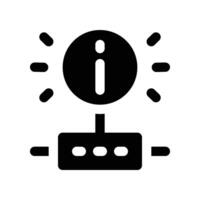 server icon. glyph icon for your website, mobile, presentation, and logo design. vector