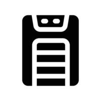 air purifier icon. glyph icon for your website, mobile, presentation, and logo design. vector