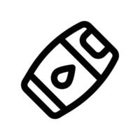 shampoo icon. line icon for your website, mobile, presentation, and logo design. vector