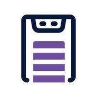 air purifier icon. dual tone icon for your website, mobile, presentation, and logo design. vector