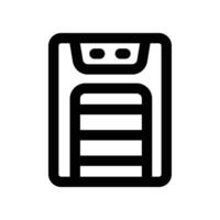 air purifier icon. line icon for your website, mobile, presentation, and logo design. vector