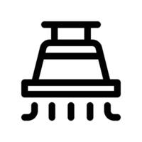 extraction fan icon. line icon for your website, mobile, presentation, and logo design. vector