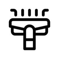 vacuum cleaner icon. line icon for your website, mobile, presentation, and logo design. vector