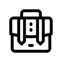 suitcase icon. line icon for your website, mobile, presentation, and logo design. vector