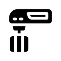 mixer icon. glyph icon for your website, mobile, presentation, and logo design. vector