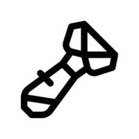 tie icon. line icon for your website, mobile, presentation, and logo design. vector