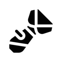 tie icon. glyph icon for your website, mobile, presentation, and logo design. vector