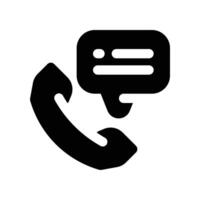 customer service icon. glyph icon for your website, mobile, presentation, and logo design. vector