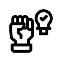 training icon. line icon for your website, mobile, presentation, and logo design. vector