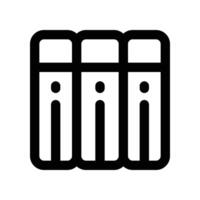 archive icon. line icon for your website, mobile, presentation, and logo design. vector