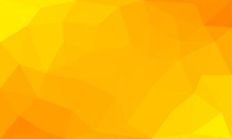 abstract triangle geometric background texture. modern yellow and orange mosaic illustration with triangular shape elements for display, business, website, backdrop, advertising, surface, idea vector