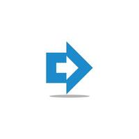 next arrow clean geometric icon symbol vector