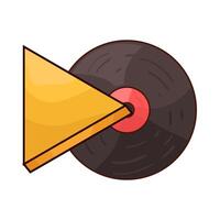 Click the Play Button illustration vector
