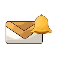 illustration of message notification vector
